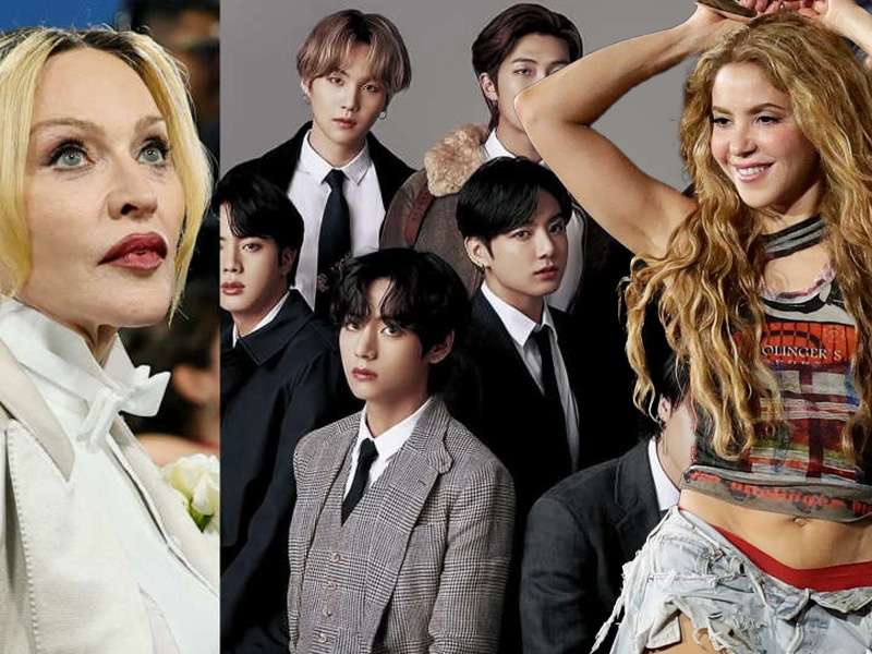 Madonna, Shakira and BTS will perform at the World Cup final half-time show in New Jersey.
Source:...