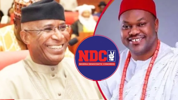 NDC granted waivers to Omo-Agege and Ochei following their defection from APC ahead of the 2027 elec...