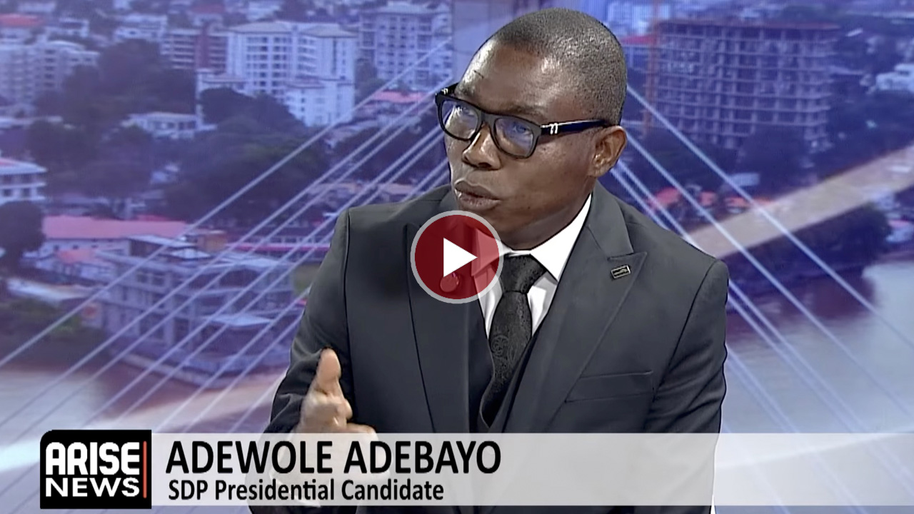 SDP presidential candidate accuses President Tinubu of interfering in opposition parties and undermi...
