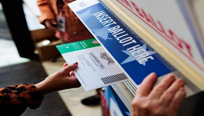 A US judge refused to block Donald Trump’s mail-in voting order, saying Democrats’ legal challenge w...