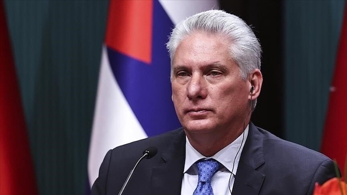 Cuban President Miguel Díaz-Canel has accused the US of portraying Cuba as a threat to justify possi...