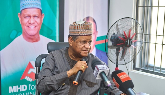 ADC presidential aspirant Mohammed Hayatu-Deen says he will not step down for any aspirant ahead of...