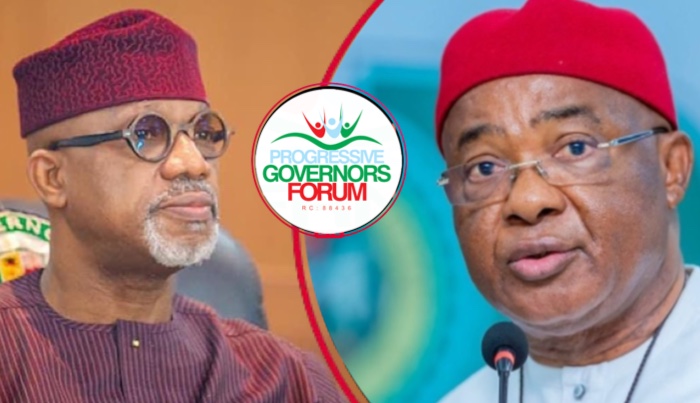 Rival factions have emerged within the PGF as Uzodimma insists he remains chairman while Governors A...