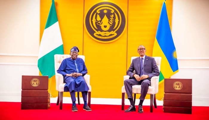 Tinubu and Paul Kagame have agreed to revive bilateral mechanisms, boost trade, tourism and strength...