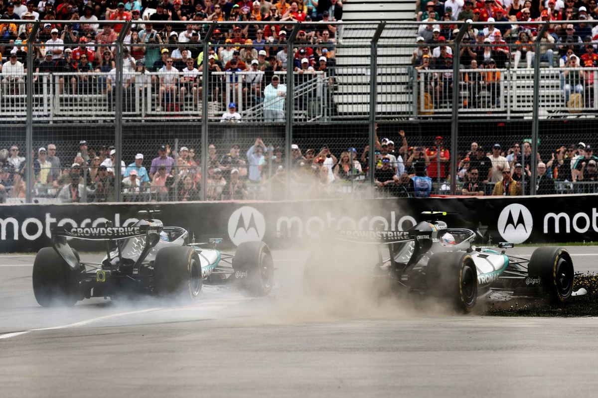 Mercedes drivers Kimi Antonelli and George Russell say they have cleared up their rules of engagemen...