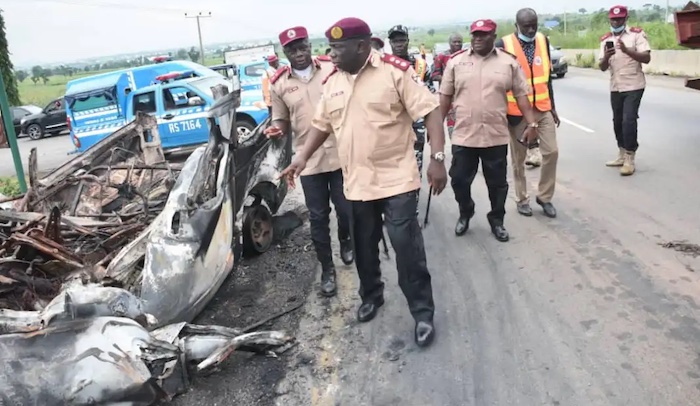 Sixteen people died after an 18-seater bus crashed off a bridge along Kogi’s Okene–Lokoja highway on...