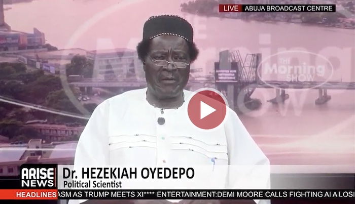 Political scientist Hezekiah Oyedepo alleges insecurity in Kwara South is deliberately engineered to...
