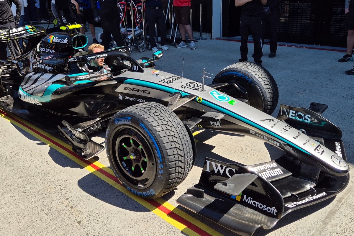 Mercedes has brought its first major upgrade package of the 2026 F1 season to the Canadian Grand Pri...