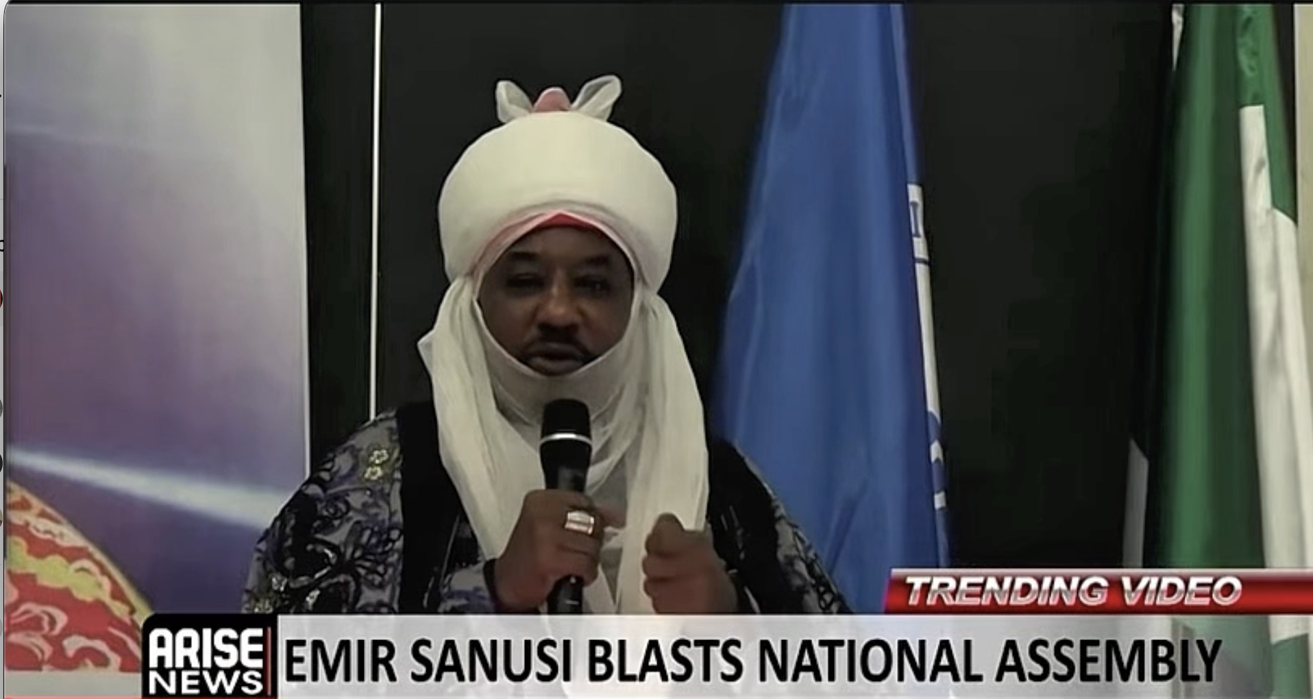 Emir Sanusi says lawmakers abandoned their oversight duty, allowing repeated breaches of Nigeria's b...