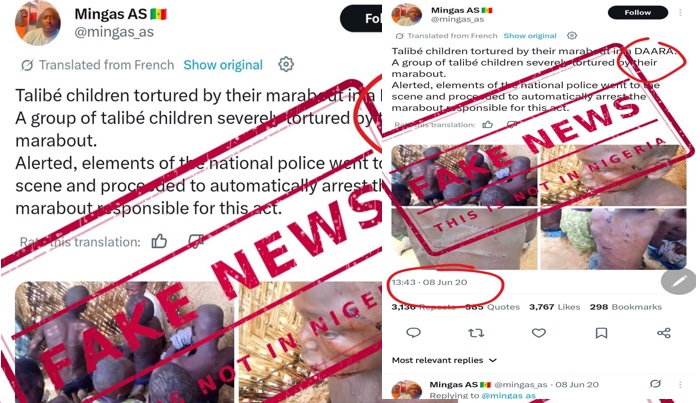 Presidency says social media users shared old images from Mali and falsely linked them to abducted p...