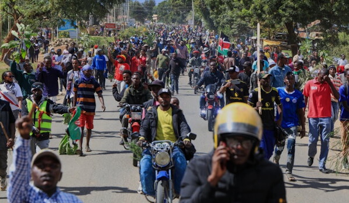 Residents in Nanyuki, Kenya oppose plans for a US quarantine centre, citing health concerns despite...