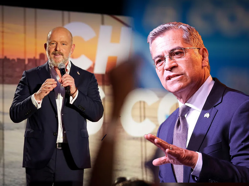 Steve Hilton will face Xavier Becerra in California’s governor election after both advanced from the...