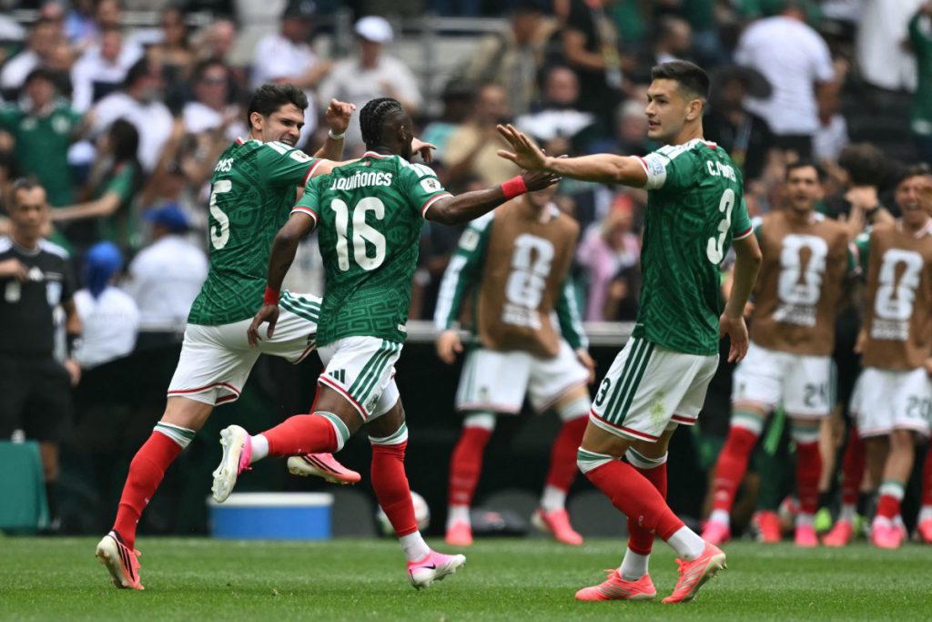 Mexico forward Julián Quiñones etched his name into World Cup history on Thursday by scoring the fir...