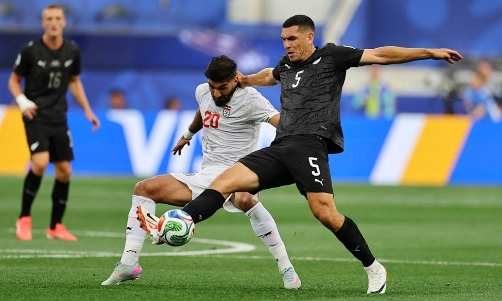 Iran fought back twice to deny New Zealand a historic first World Cup win, leaving Group G finely po...