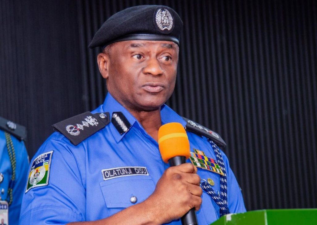 Nigerian security forces fired tear gas at protesters marching against insecurity and economic hards...