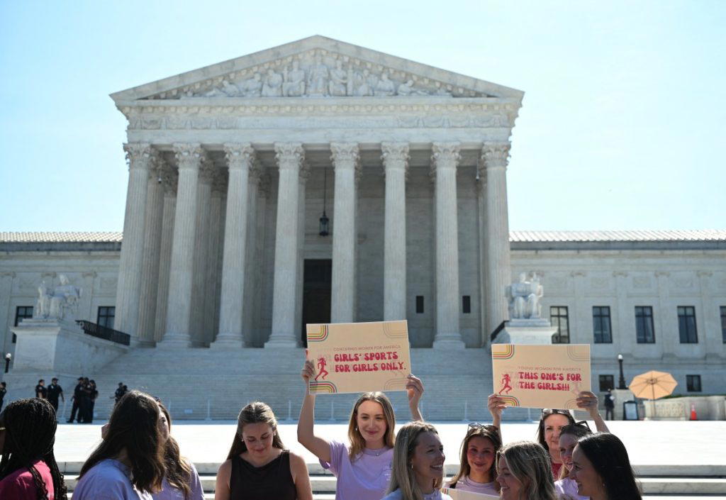 The US Supreme Court on Tuesday upheld state laws barring transgender athletes from competing in gir...