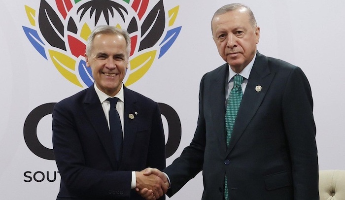 Turkey and Canada agree to initiate early talks on a potential free trade agreement, joint statement...