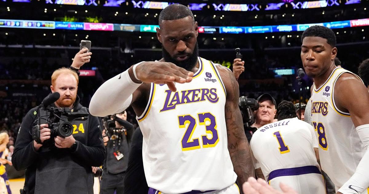 LeBron James exits the Lakers after eight seasons, targeting a record extending 24th NBA season else...