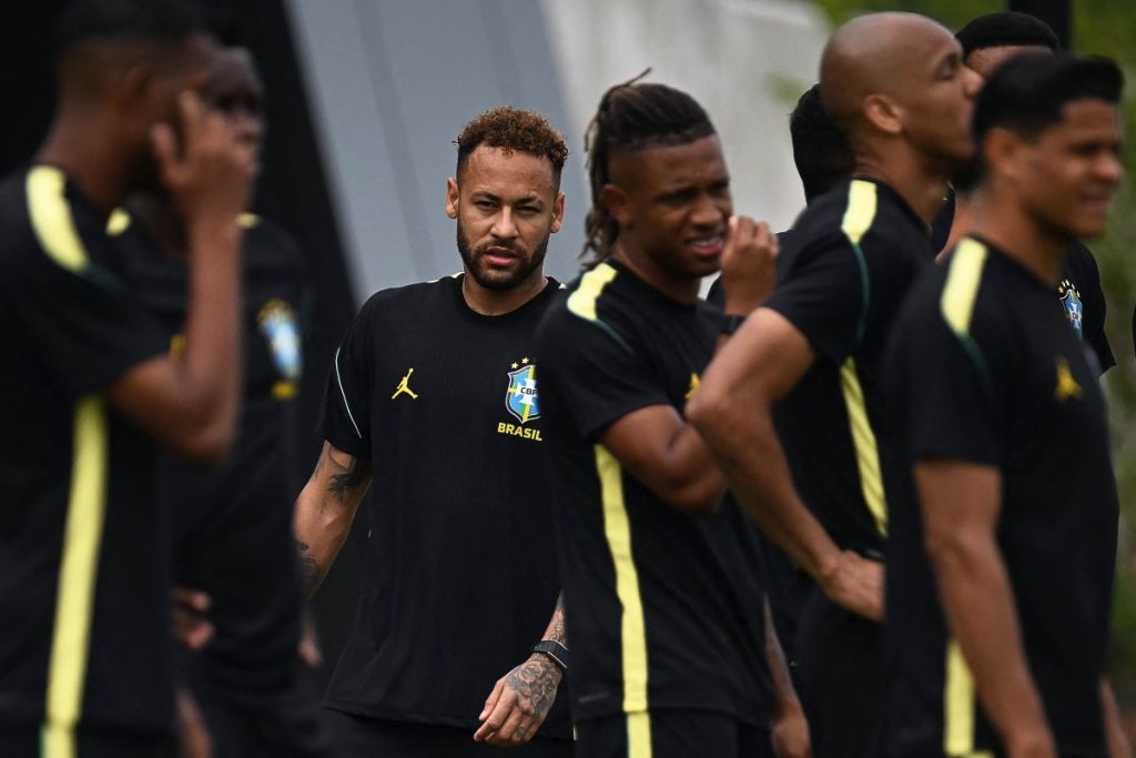 Neymar will not travel with the Brazil squad for Friday’s second World Cup group game against Haiti...