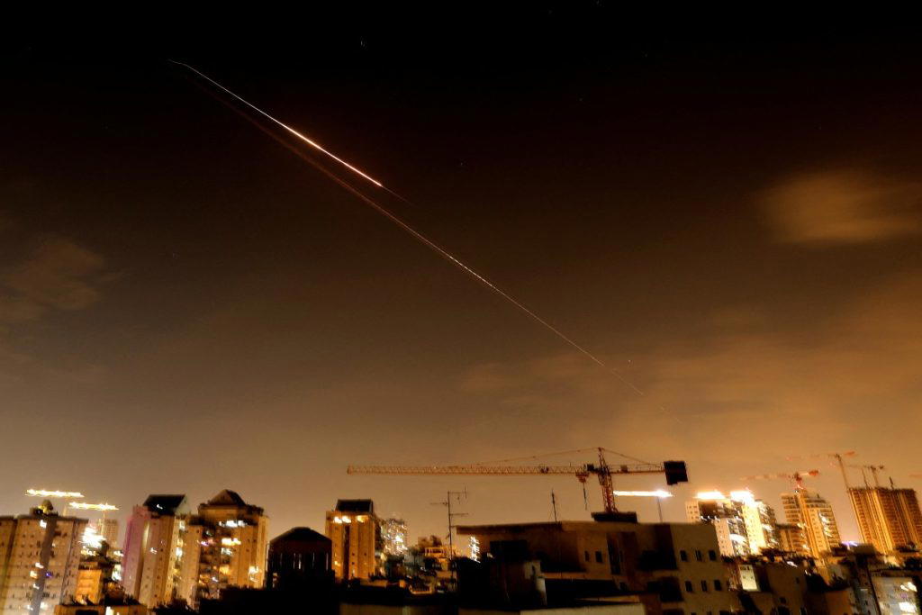 An Israeli military official said Iran fired nearly 30 missiles towards Israel since Sunday night, i...