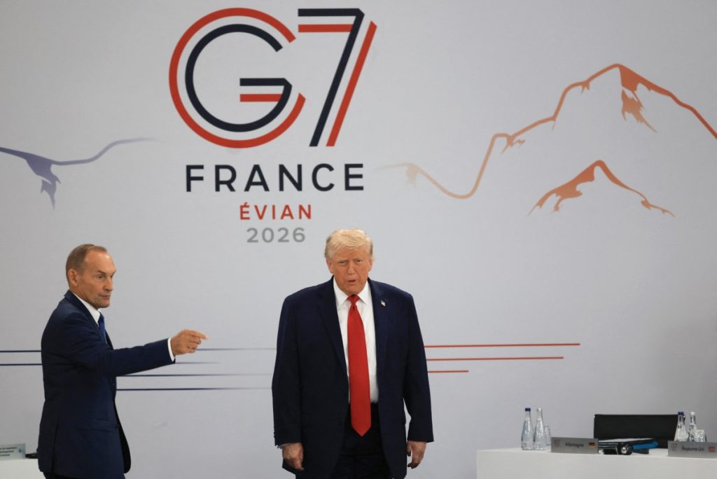 The G7 summit of world powers in France is being chaired by President Emmanuel Macron as host but on...