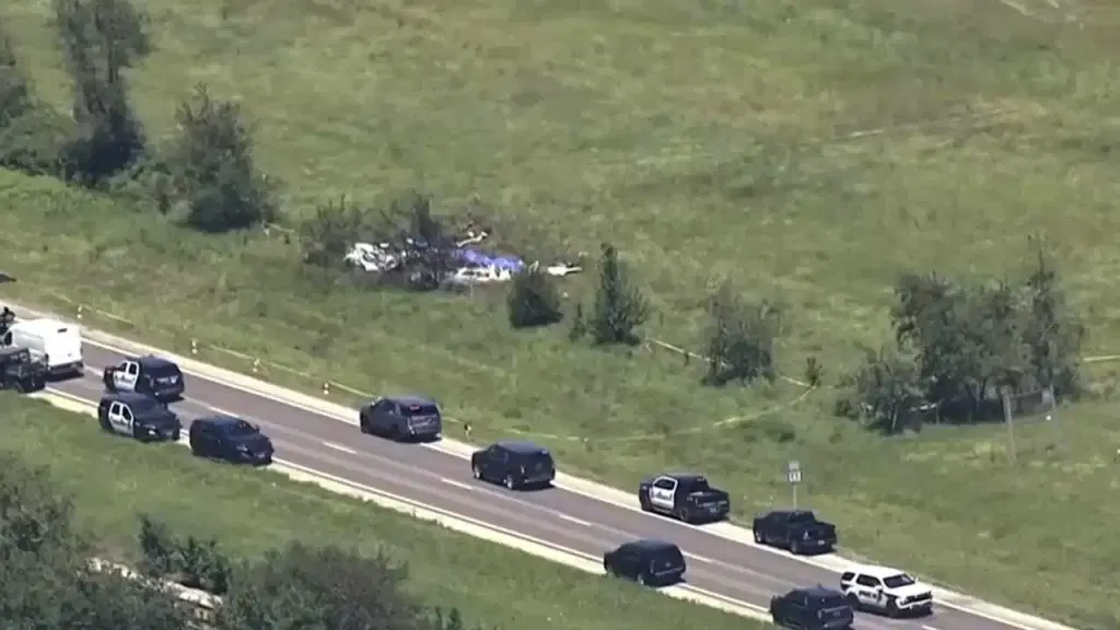 A skydiving plane crashed Sunday in the central US state of Missouri, killing 12 people on board, of...