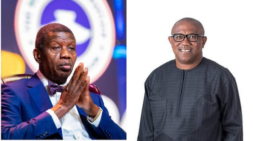 Labour Party’s 2023 presidential candidate, Peter Obi, has defended Pastor Enoch Adeboye against re...
