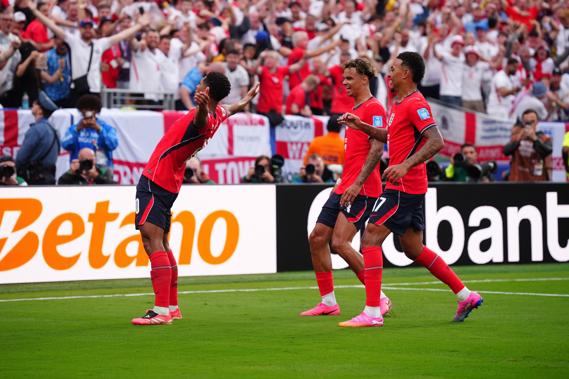 Jude Bellingham and Harry Kane struck in quick succession as England sealed top spot in World Cup Gr...