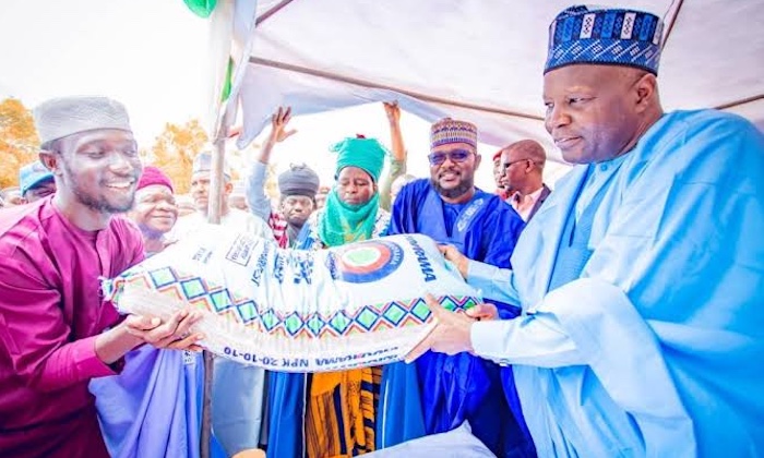 Gombe begins subsidised fertiliser sales, offering 240,000 bags at half price alongside free farm eq...