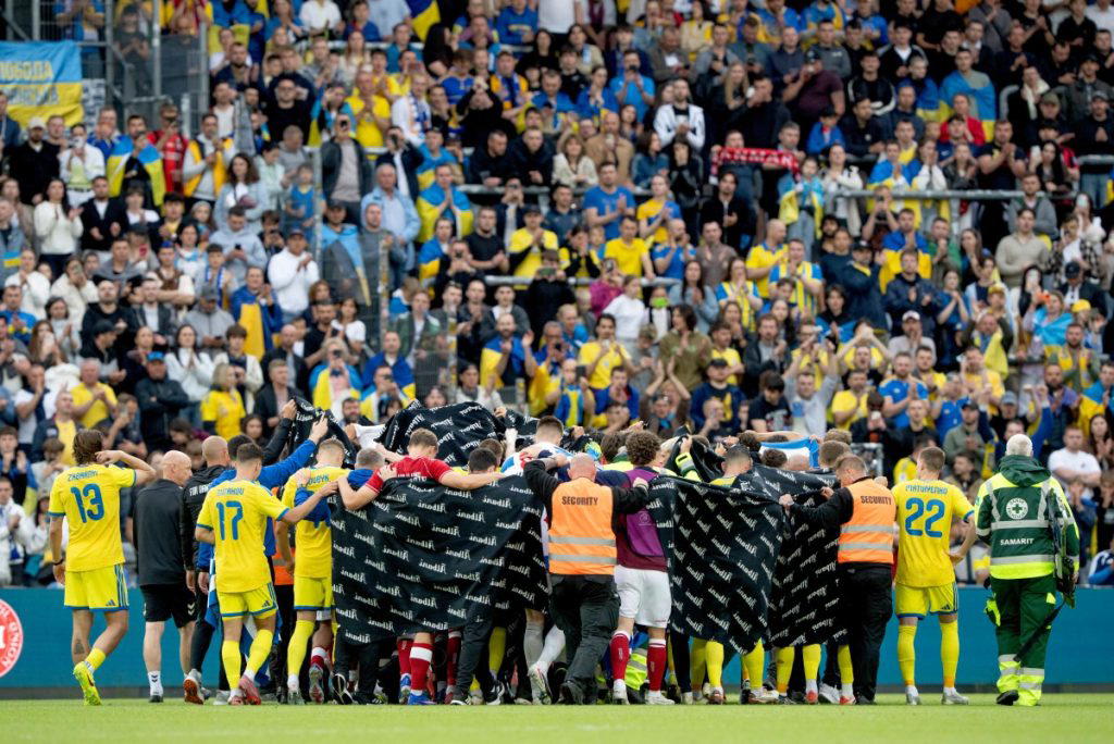 Christian Eriksen collapsed during Denmark’s friendly against Ukraine but was later able to walk off...