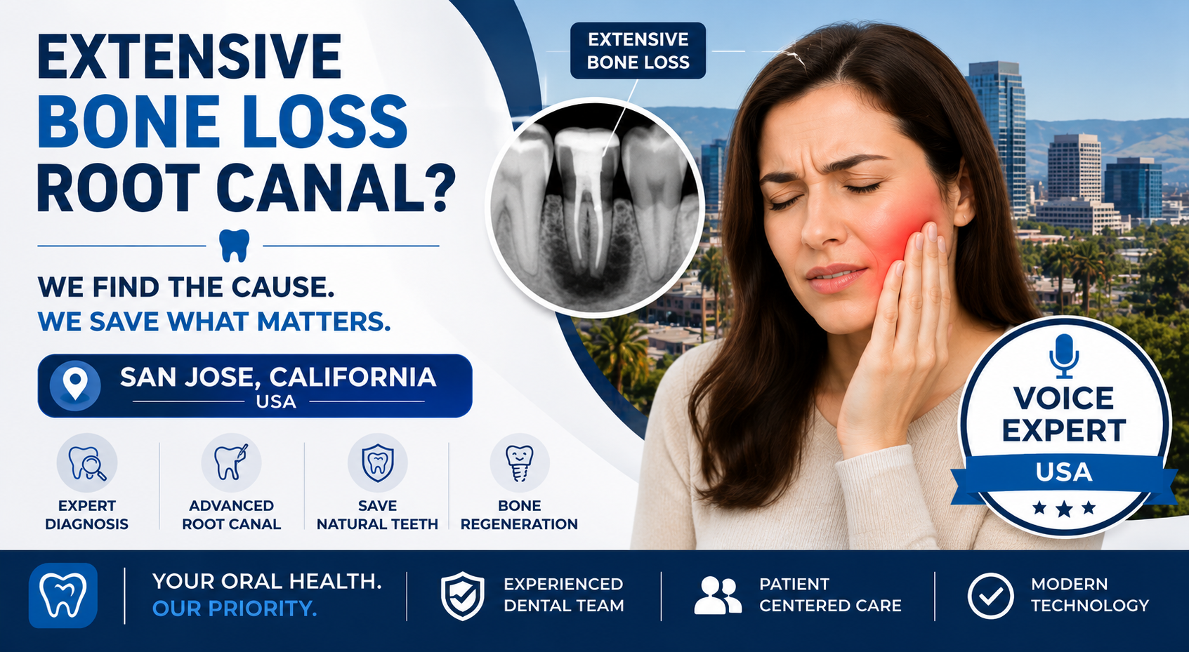 Language : EnglishTopics: Post-root canal painRoot canal infectionOne of the most alarming statement...