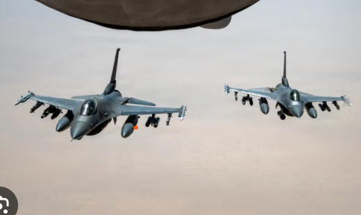 The United States said it shot down a pair of Iranian drones threatening the Strait of Hormuz, the l...
