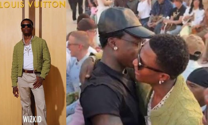 Wizkid and Asake join global stars at Louis Vuitton’s Paris Fashion Week showcase led by Pharrell Wi...