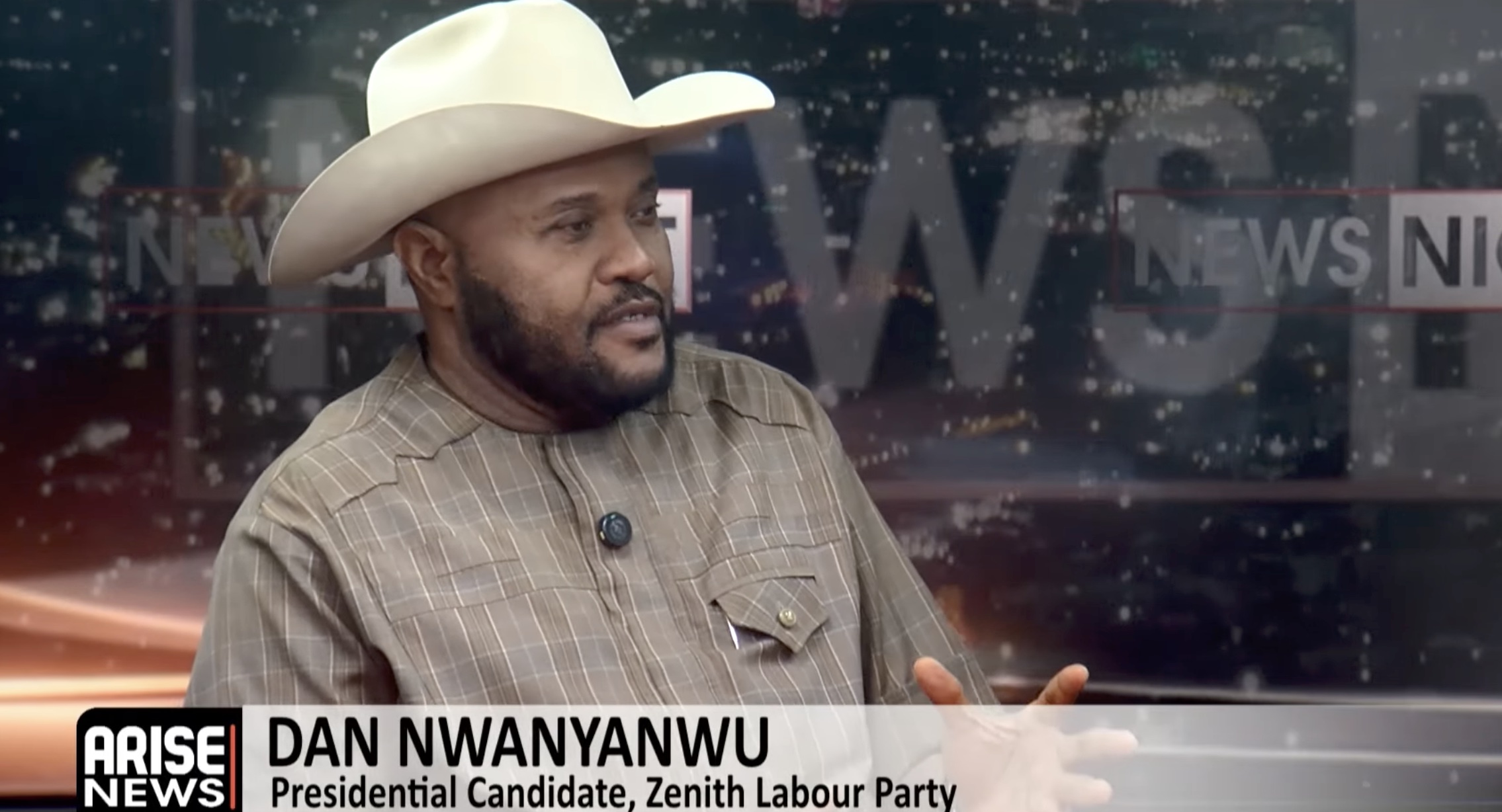 Presidential candidate Nwanyanwu describes the court ruling deregistering political parties as a tra...