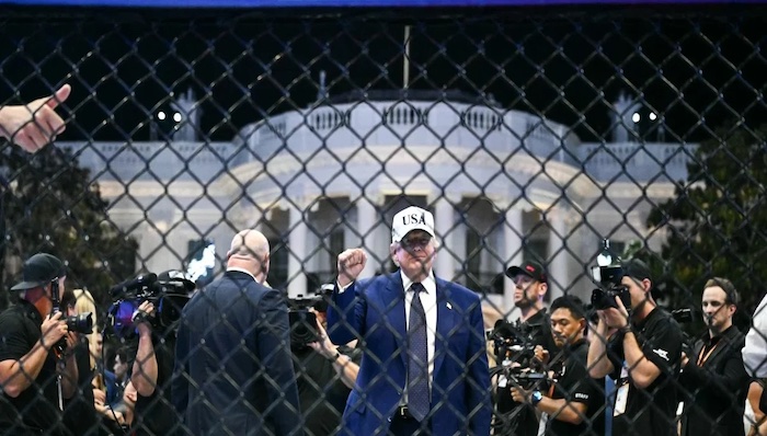 FBI arrested five suspects accused of plotting a sniper and drone attack targeting a White House UFC...