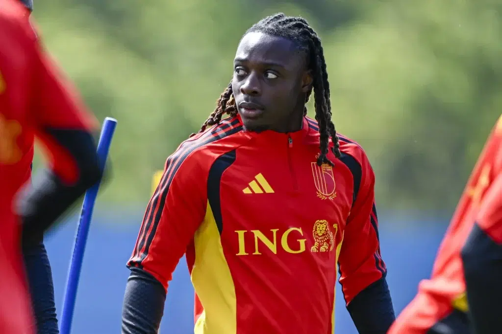 Jeremy Doku has become a father, the Belgian football association announced Monday, days after the p...