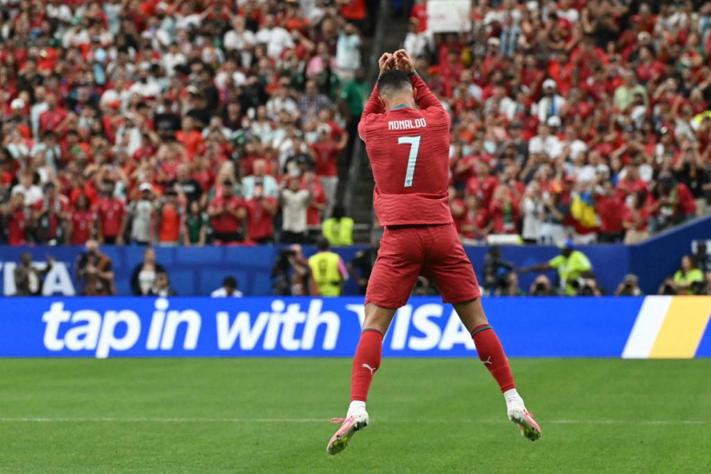 Cristiano Ronaldo became the first player to score in six World Cup campaigns and silenced his criti...