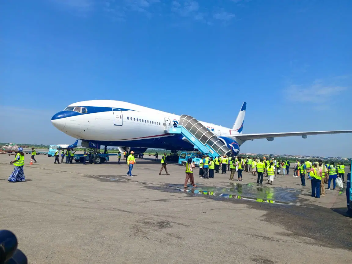 A total of 268 Nigerians have arrived Lagos from South Africa as government begins evacuation amid r...