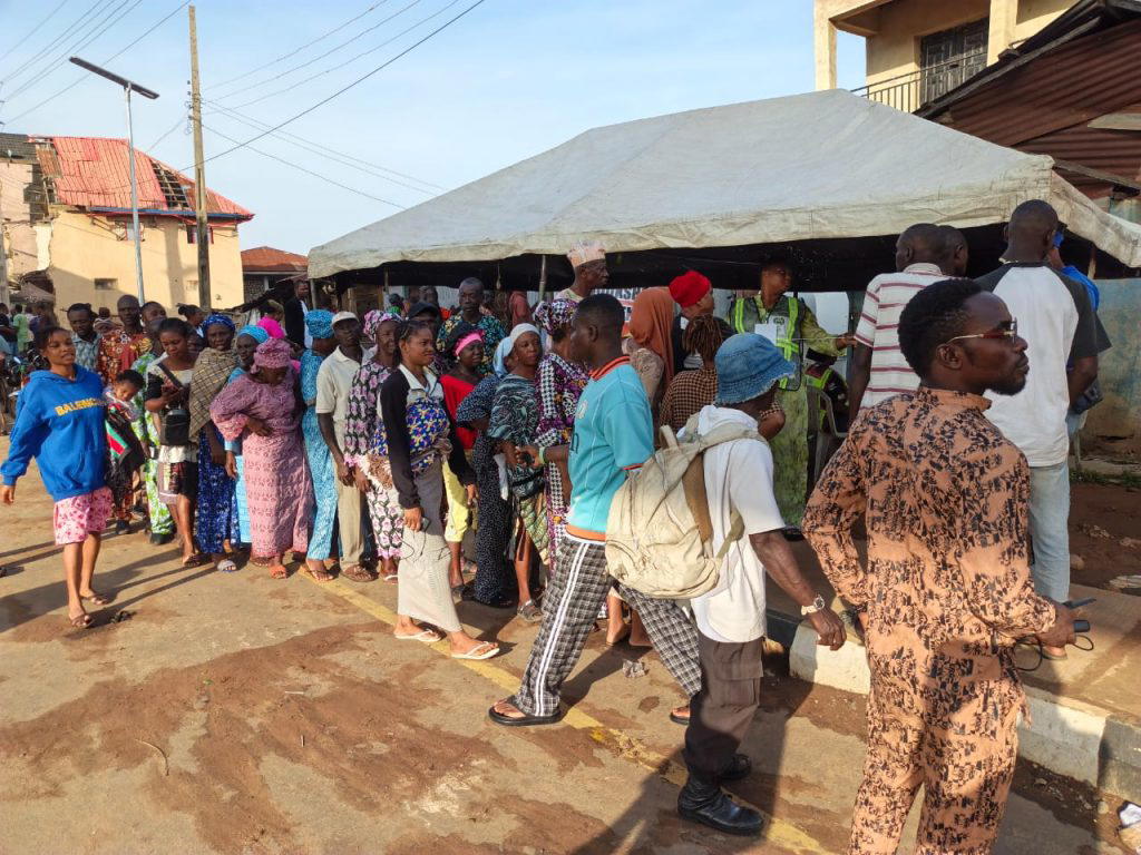 The post Ekiti election: Accreditation, voting commence at Imugbagba market, unit 003 appeared first...