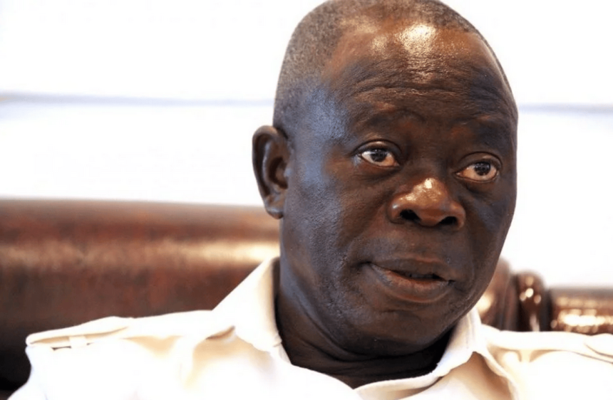 By Henry Umoru
ABUJA- CHAIRMAN, Senate Committee on Interior, Senator Adams Oshiomhole, APC, Edo No...