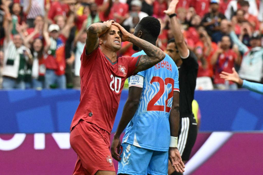 Cristiano Ronaldo’s bid to mark his record-equalling sixth World Cup appearance with victory fell fl...