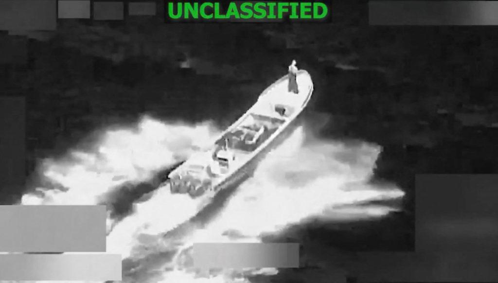 The United States launched a strike on a suspected drug-trafficking boat in the eastern Pacific Ocea...