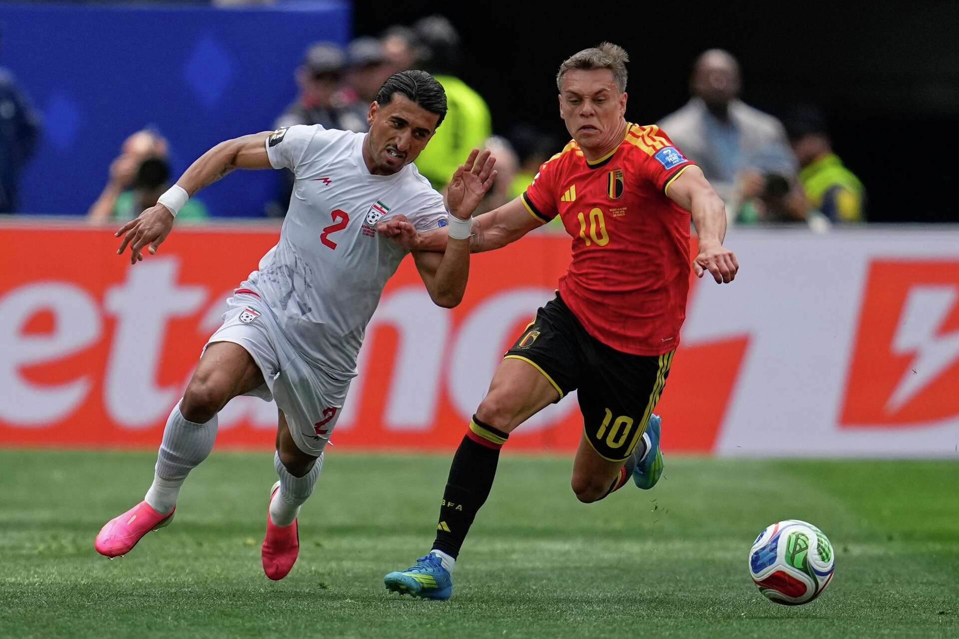 Belgium’s Workd Cup second round qualification hopes suffered another setback as Iran secured a hard...