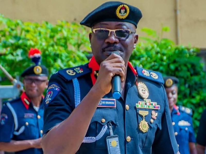NSCDC FCT Commandant Olusola Odumosu warns that security agency rivalries are weakening efforts to t...