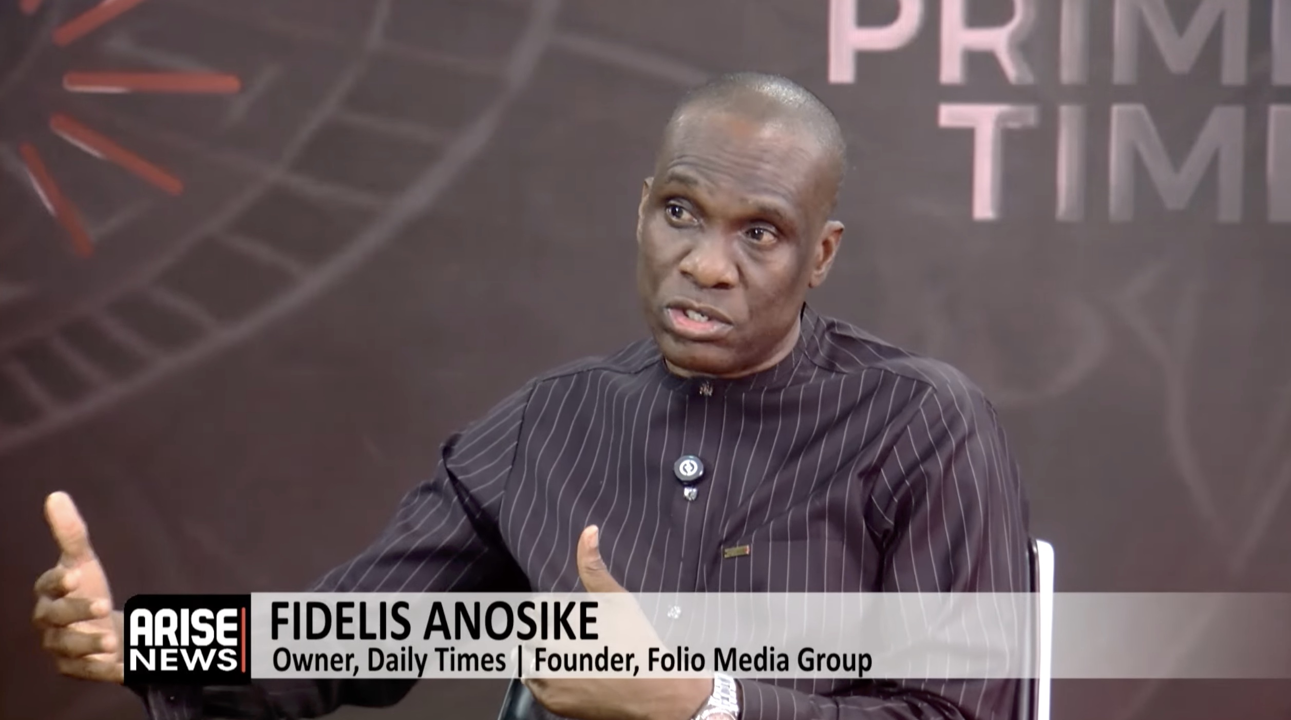 Daily Times owner Fidelis Anosike discusses the newspaper’s 100-year legacy, survival challenges, di...