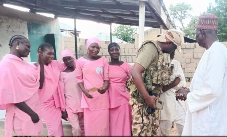 Troops rescue 10 abducted NECO candidates and teachers after an ISWAP attack in Borno, with search e...