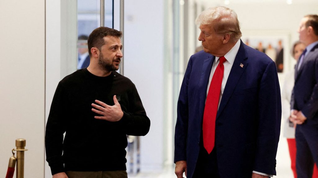 US President Donald Trump said Wednesday that his Ukrainian counterpart Volodymyr Zelensky — whom he...