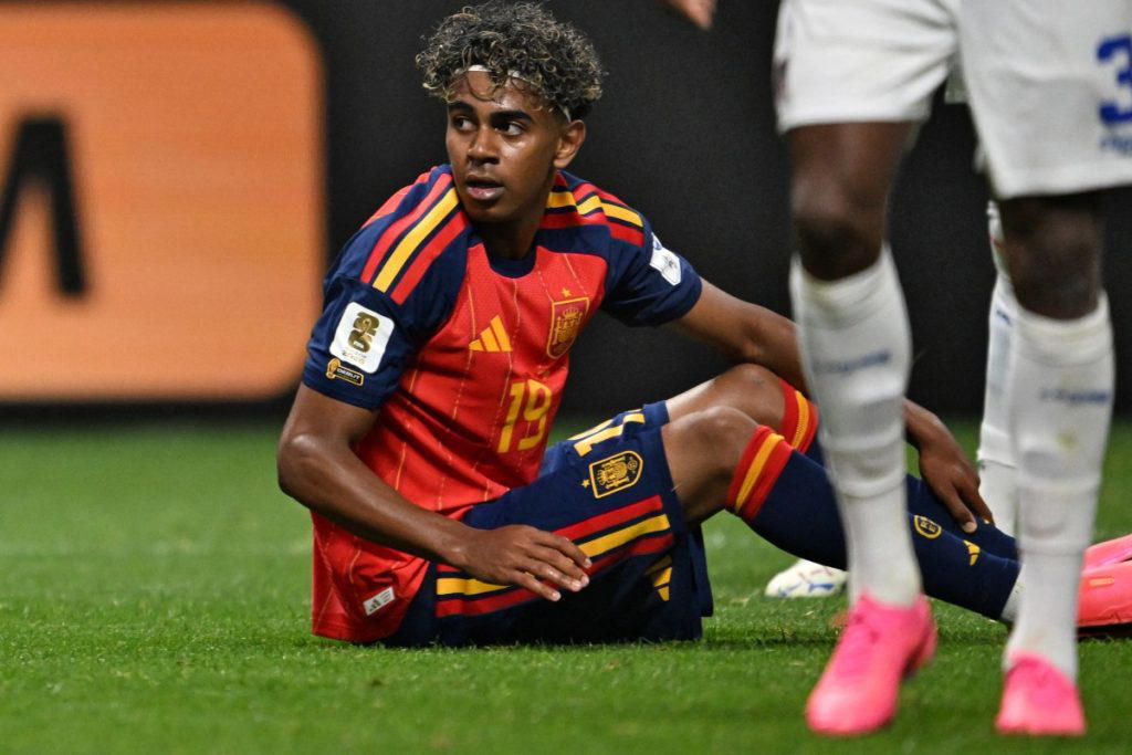 Spain star Lamine Yamal said Friday it is “too soon” for him to play a full 90 minutes as he continu...