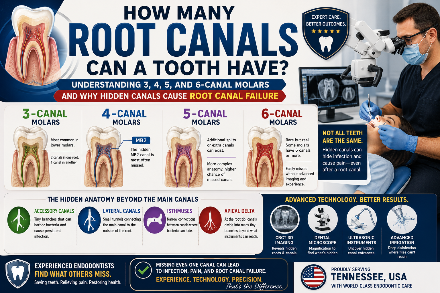 Language : EnglishTopics: Post-root canal painRoot canal infectionUnderstanding the Layers of Root C...