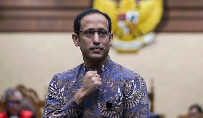 Former Indonesian education minister Nadiem Makarim was sentenced to 10 years in prison over a multi...